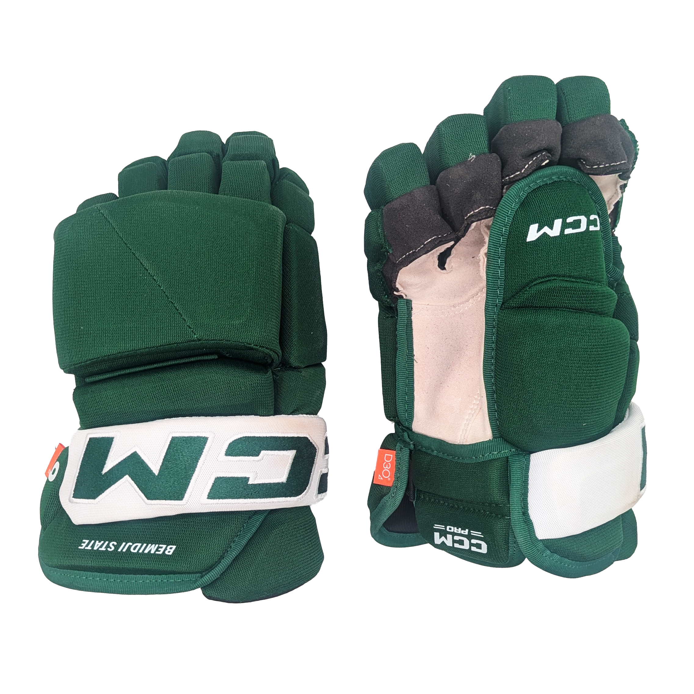 CCM HGJSPP - Gant NCAA Pro Stock (Vert/Blanc)